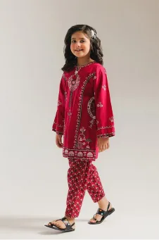 ETHNC BABY - EMBROIDERED SUIT - 2 PIECE (3-5) 